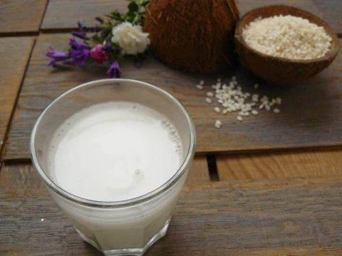 Ryžovo - kokosové rastlinné mlieko
