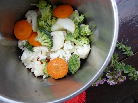 Karfiolovo-brokolicová polievka
