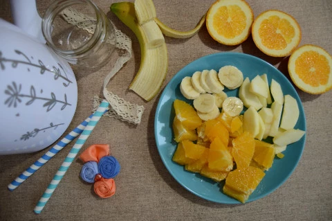 Pomarančovo-banánový smoothie