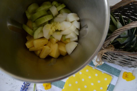 Uhorkovo-ananásové smoothie