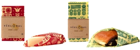 Včelobal DUO M+L Rozkvitnuté