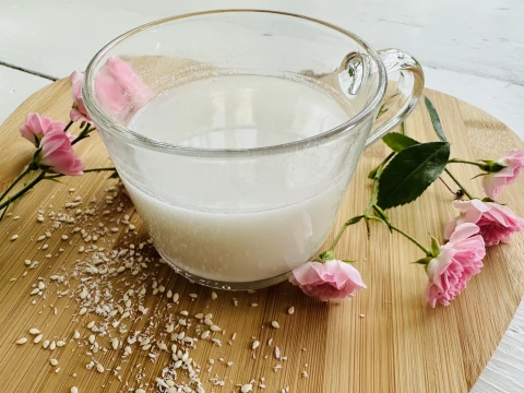 Sezamovo-kokosové rastlinné mlieko