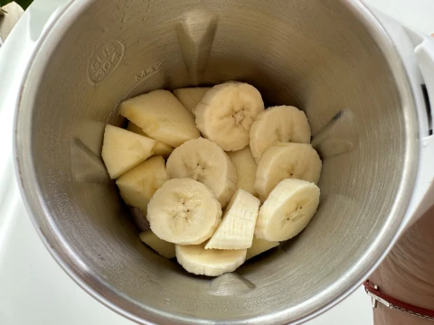 Jablkovo-banánové smoothie