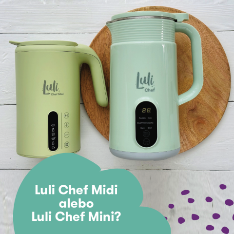 Luli Chef Midi a Luli Chef Mini: Ktorý si vybrať? 