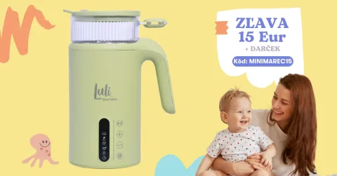 Luli Chef Mini mentolový so zľavou 15 Eur + darček + Fitshaker