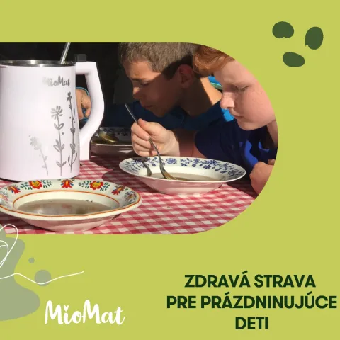Zdravá strava pre prázdninujúce deti
