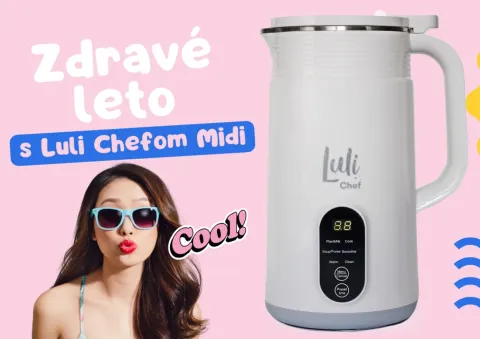 Luli Chef Midi biely - ZĽAVA 15 Eur a Fitshaker zdarma