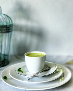 Brokolicové cappuccino