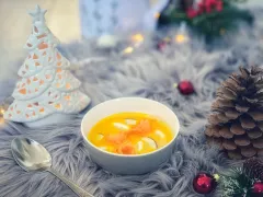 Chutný zimný oranžový krém