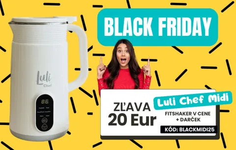 BLACK FRIDAY - ZĽAVA 20 Eur na Luli Chef Midi biely