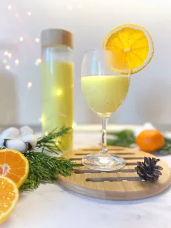 Pomarančové kokosové mlieko