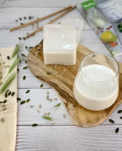 Slnečnicovo-sezamové RAW mlieko