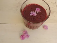 Černicovo-čučoriedkové smoothie