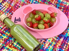 Kiwi-špenát-kokos smoothie