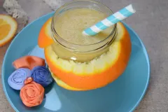 Pomarančovo-banánové smoothie