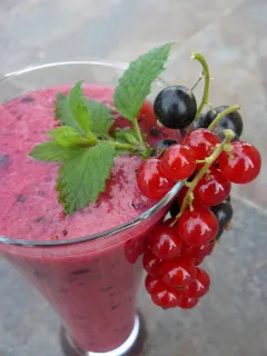 Ríbezľové smoothie
