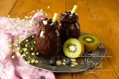 Smoothie z mrazených čučoriedok od Moje jedlo