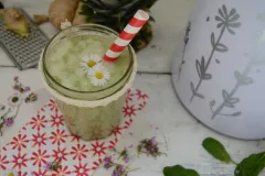Špenátovo-ananásové smoothie