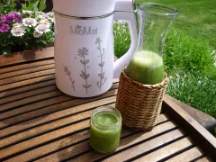 Šťavel-jablko-banán smoothie