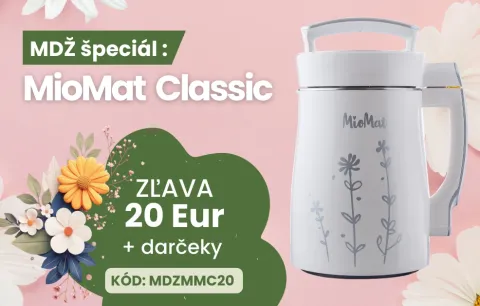 MioMat Classic: MDŽ zľava 20 Eur + darčeky