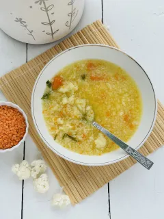 Karfiolovo-zeleninová polievka