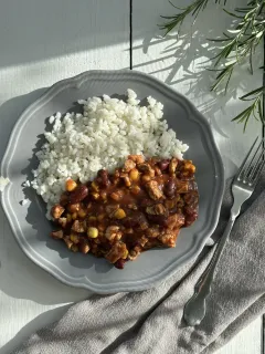 Morčacie chili con carne