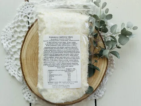 Namiešané rastlinné mlieko: Kokosové so sušenými marhuľami