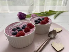 Smoothie miska lesné ovocie