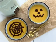 Pumpkin kaša s jablkami