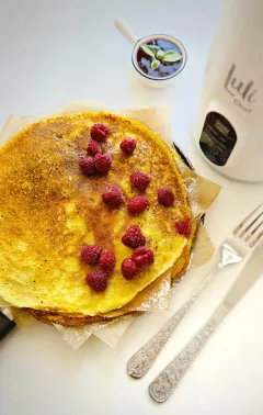 Tvarohové palacinky s vanilkou