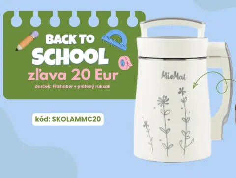 Back to School 20 Eur zľava na MioMat Classic