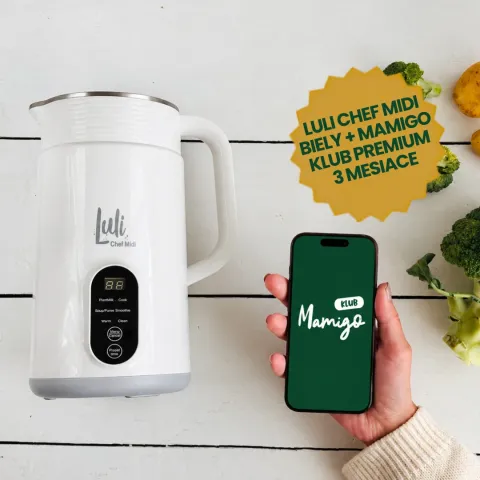Luli Chef Midi biely a Mamigo Klub Premium - 3 mesiace