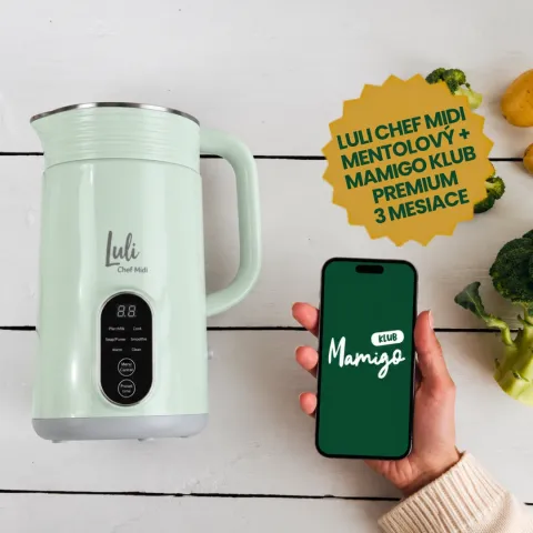 Luli Chef Midi mentolový a Mamigo Klub Premium - 3 mesiace