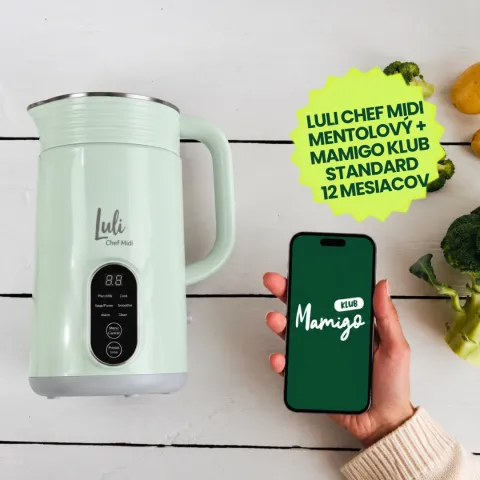 Luli Chef Midi mentolový a Mamigo Klub Standard - 12 mesiacov