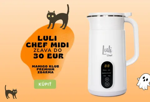 Luli Chef Midi biely a Mamigo Klub Premium na 1 mesiac zdarma